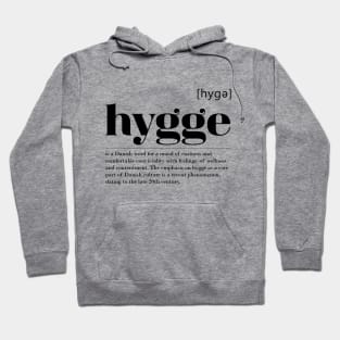 Danish Hygge Social Lifestyle in Denmark Hoodie